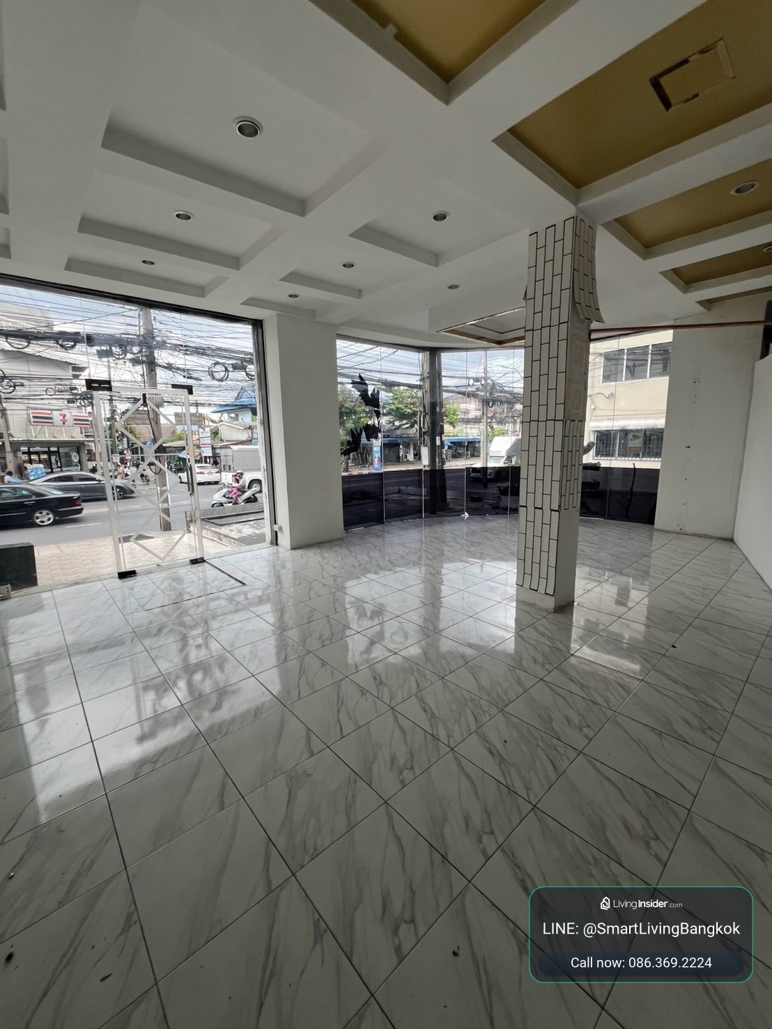 Commercial Building for Rent Onnut Main Road Corner Unit 4.5 Storey Near BTS Sri Nut Large Space Suitable for Office Clinic Showroom
 – รูปที่ 3