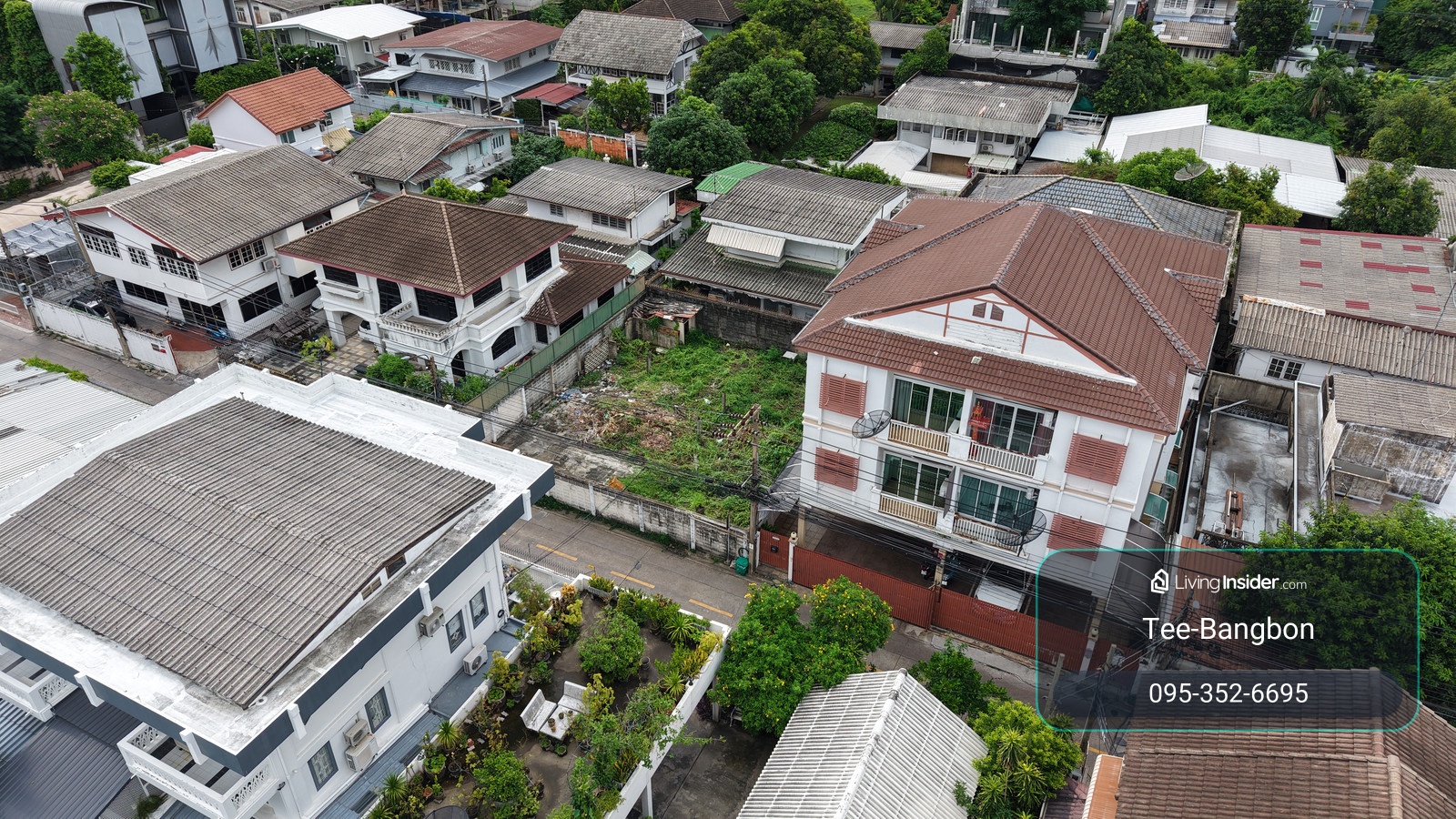 ขายที่ดินเปล่า ทำเลสุขุมวิท 71 ซอยปรีดีพนมยงค์ 15 แยก 3 เหมาะสร้างบ้านเดี่ยว ใกล้ BTS พระโขนง และเอกมัย – รูปที่ 2