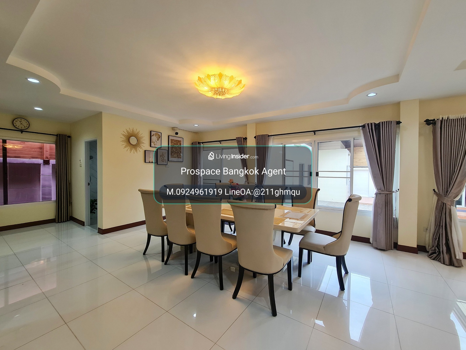  บ้านเดี่ยว 7 ห้องนอน บนที่ดิน 128 ตรว. ใกล้ MRT สุทธิสารเพียง 5 นาที – รูปที่ 3