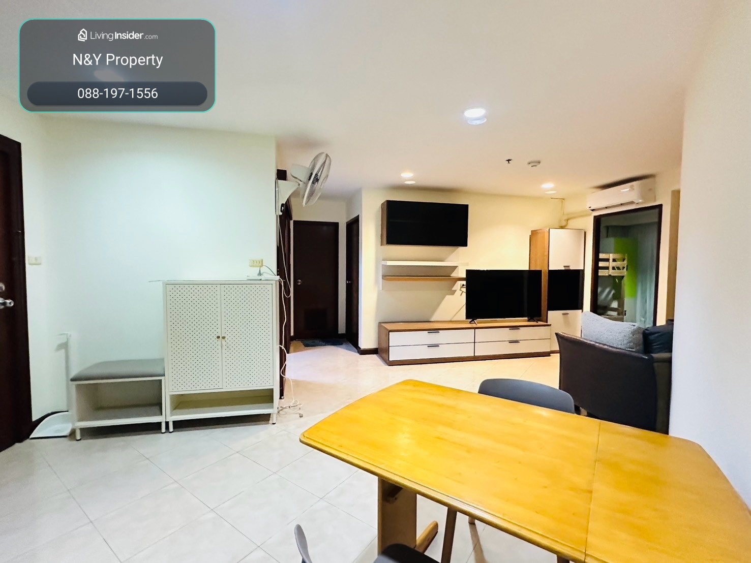🏢 Condo for rent River Heaven (River Haven) Beautiful view, good location along the Chao Phraya River. – รูปที่ 2