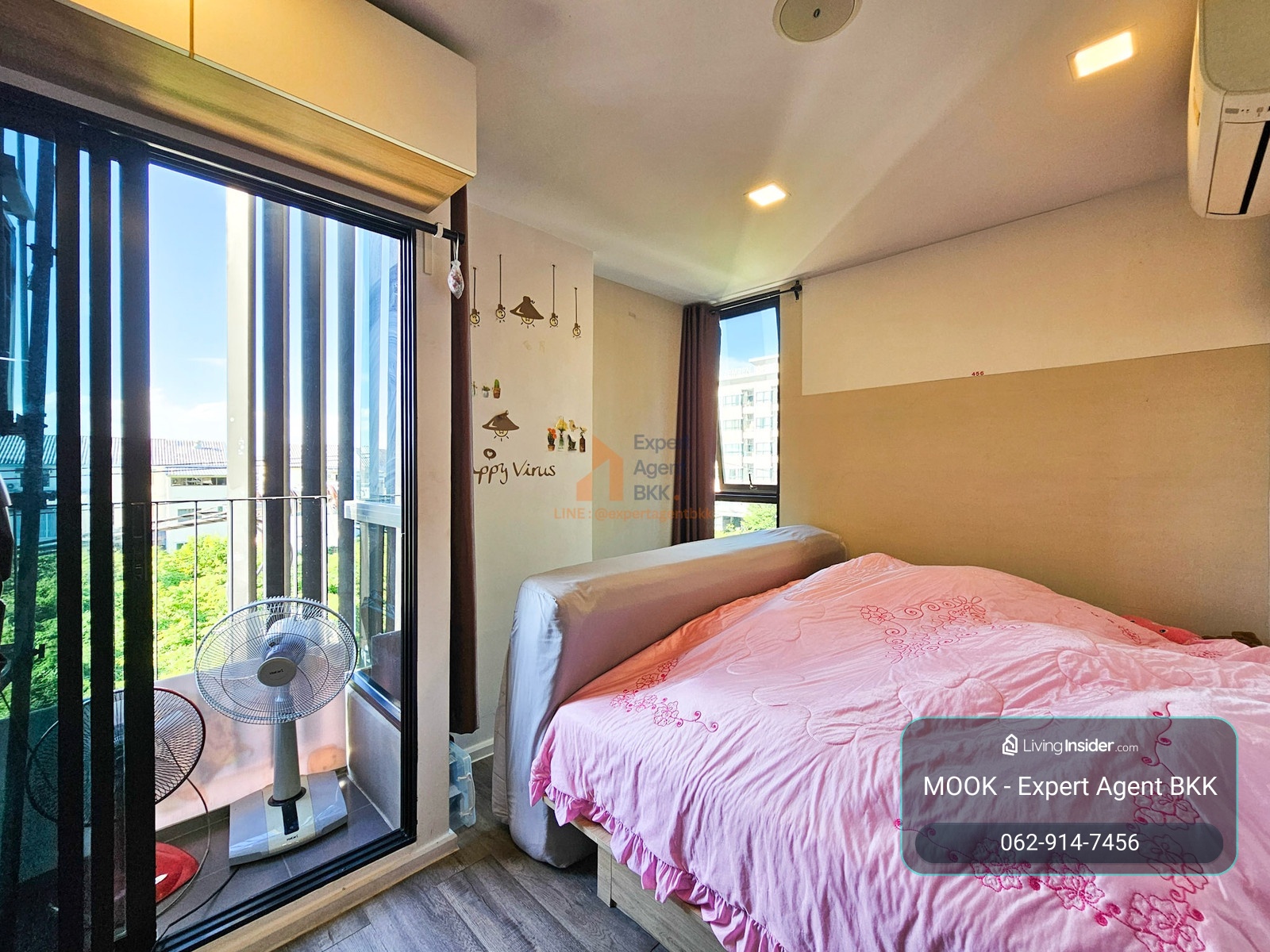 ✨ 1 Bed Plus 33 ตร.ม. ราคาต่ำกว่าแสนต่อตรม ขาย/SALE : Atmoz Huai Khwang-Ratchada (แอทโมช ห้วยขวาง-รัชดา) - 2 ห้องนอน LC233 – รูปที่ 2