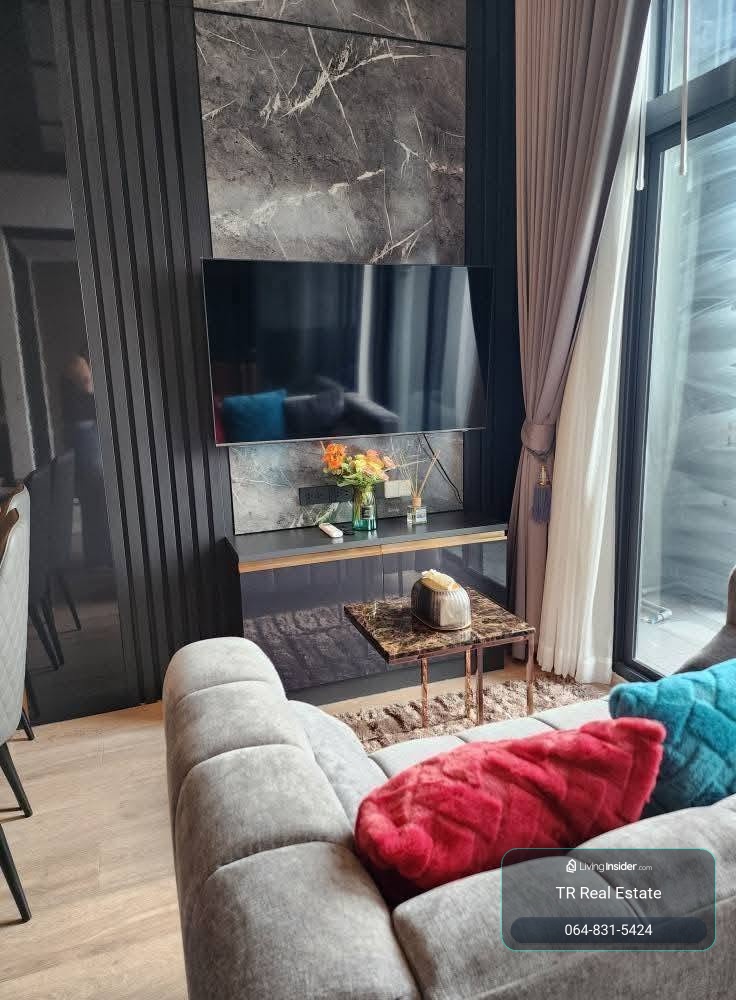 Condo for Rent – Ideo Rama 9 – Asoke (ไอดีโอ พระราม 9 – อโศก) | 2 Bed 1 Bath | 52 sqm | Floor 30 | Rama 9 | 42,000 THB/month | LINE: @500vvzzy | Ref: TR0078 – รูปที่ 3