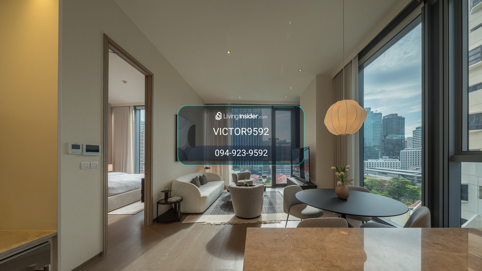 💎ขายด่วน! SCOPE Langsuan ห้อง 1 Bed ไซส์ใหญ่ 85.26 ตร.ม. ชั้น 10 วิวเมืองราชดำริ-สยาม เฟอร์ฯ ครบ พร้อมอยู่ TYPE Chanintr (Pet-Friendly &amp; Private Lift) – รูปที่ 2