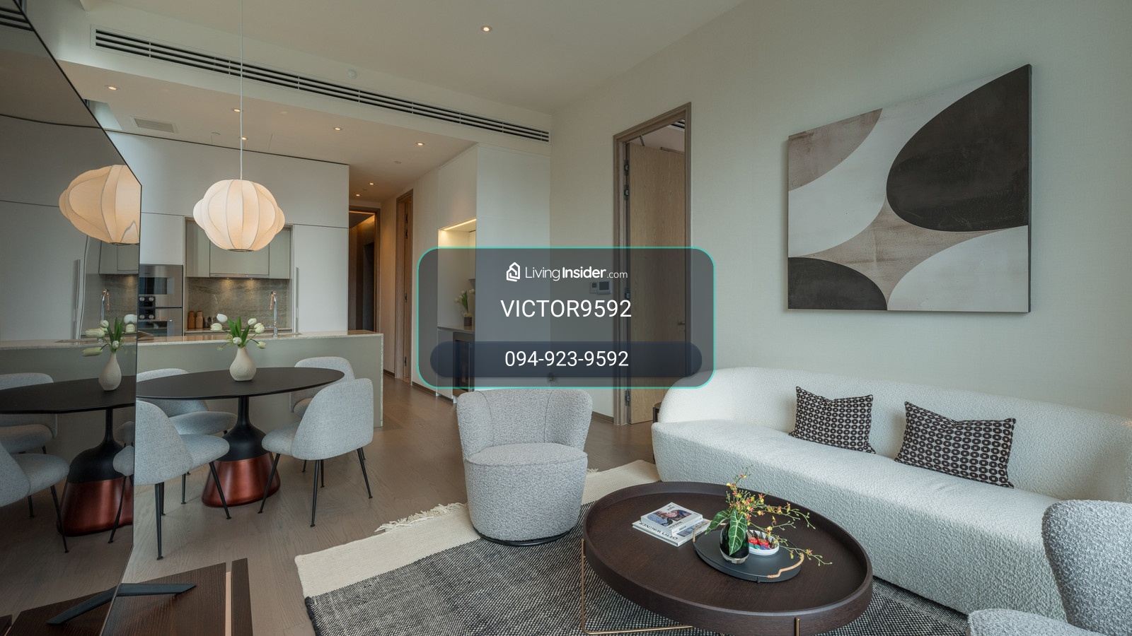 💎ขายด่วน! SCOPE Langsuan ห้อง 1 Bed ไซส์ใหญ่ 85.26 ตร.ม. ชั้น 10 วิวเมืองราชดำริ-สยาม เฟอร์ฯ ครบ พร้อมอยู่ TYPE Chanintr (Pet-Friendly &amp; Private Lift) – รูปที่ 4