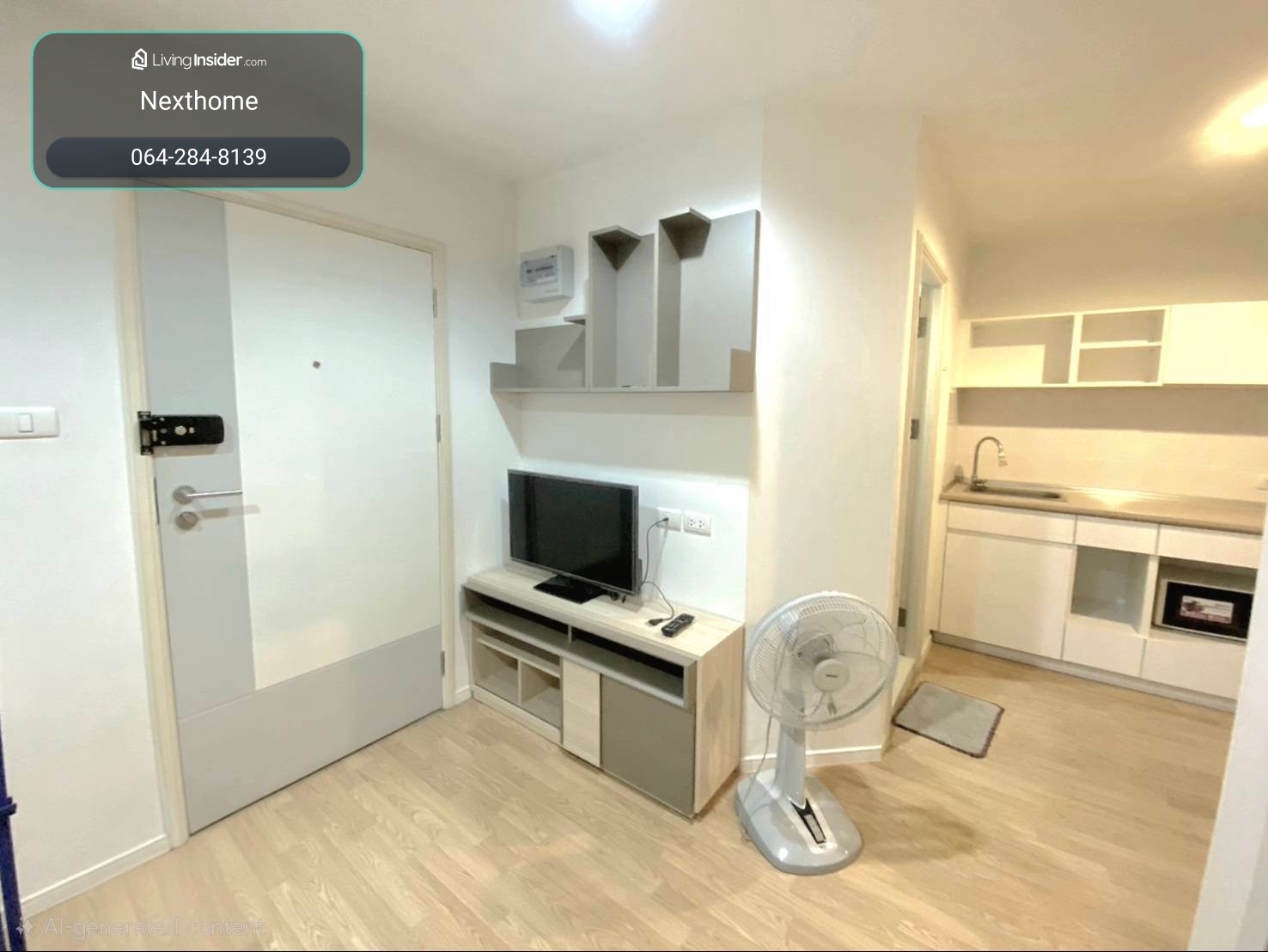 🔥Urgent Sale🔥 Lumpini Place Srinakarin - Hua Mak Station, near Airport Link Hua Mak Station. Fully furnished, ready to move in. – รูปที่ 2