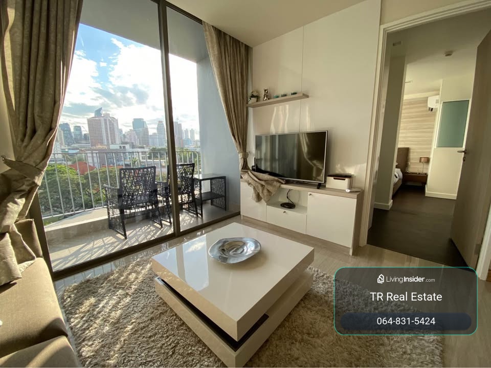 Condo for Rent – Downtown 49 (ดาวน์ทาวน์ 49) | 🐶🐱 Pet Friendly | 1 Bed 1 Bath | 44.44 sqm | Floor 8 | Thonglor | 28,000 THB/month | LINE: @500vvzzy | Ref: TR0084 – รูปที่ 2