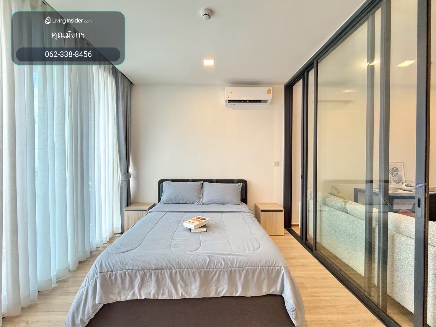 ให้เช่าห้องมุม ราคาดี 25,000 1 นอน วิวเงียบสงบ สนใจนัดชม 0808144488 – รูปที่ 4
