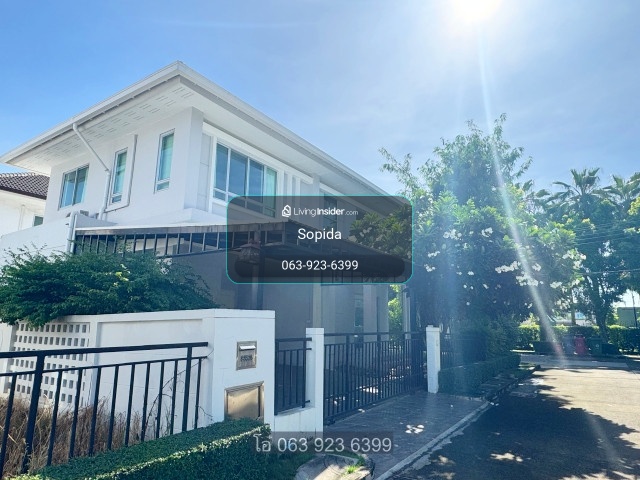 ให้เช่า บ้านเดี่ยว 2 ชั้น ติดถนนรามอินทรา หมู่บ้าน Life Bangkok boulevard รามอินทรา บ้านหลังมุม ฮวงจุ้ยดี ใกล้รถไฟฟ้า MRT พร้อมอยู่  – รูปที่ 3