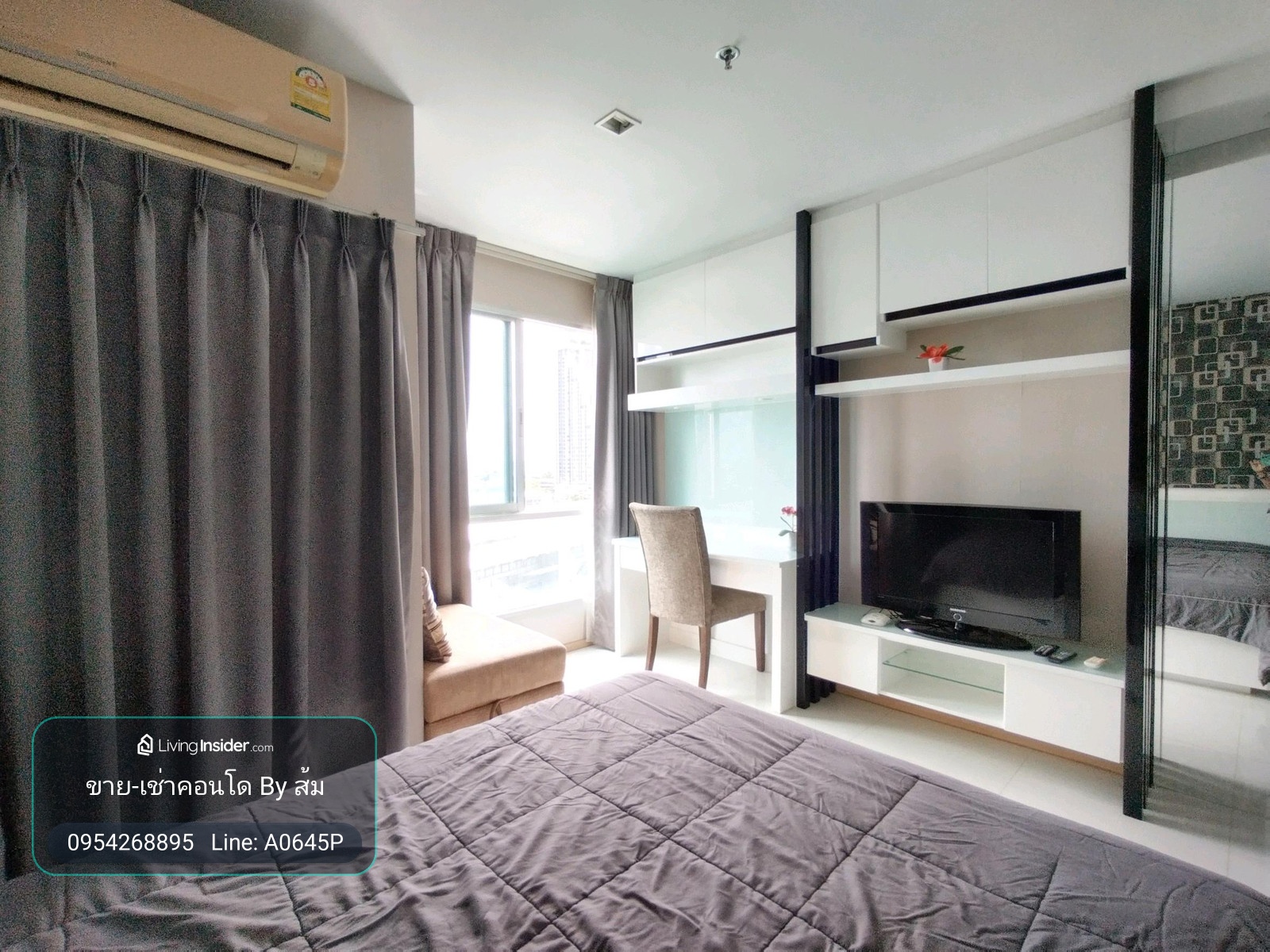✅ห้องพร้อมอยู่  ✅ CASA CONDO รัชดา-ราชพฤกษ์ ติดรถไฟฟ้า BTS ตลาดพลู ทางออกที่ 1  เดเดินทางสะดวกสบาย – รูปที่ 3