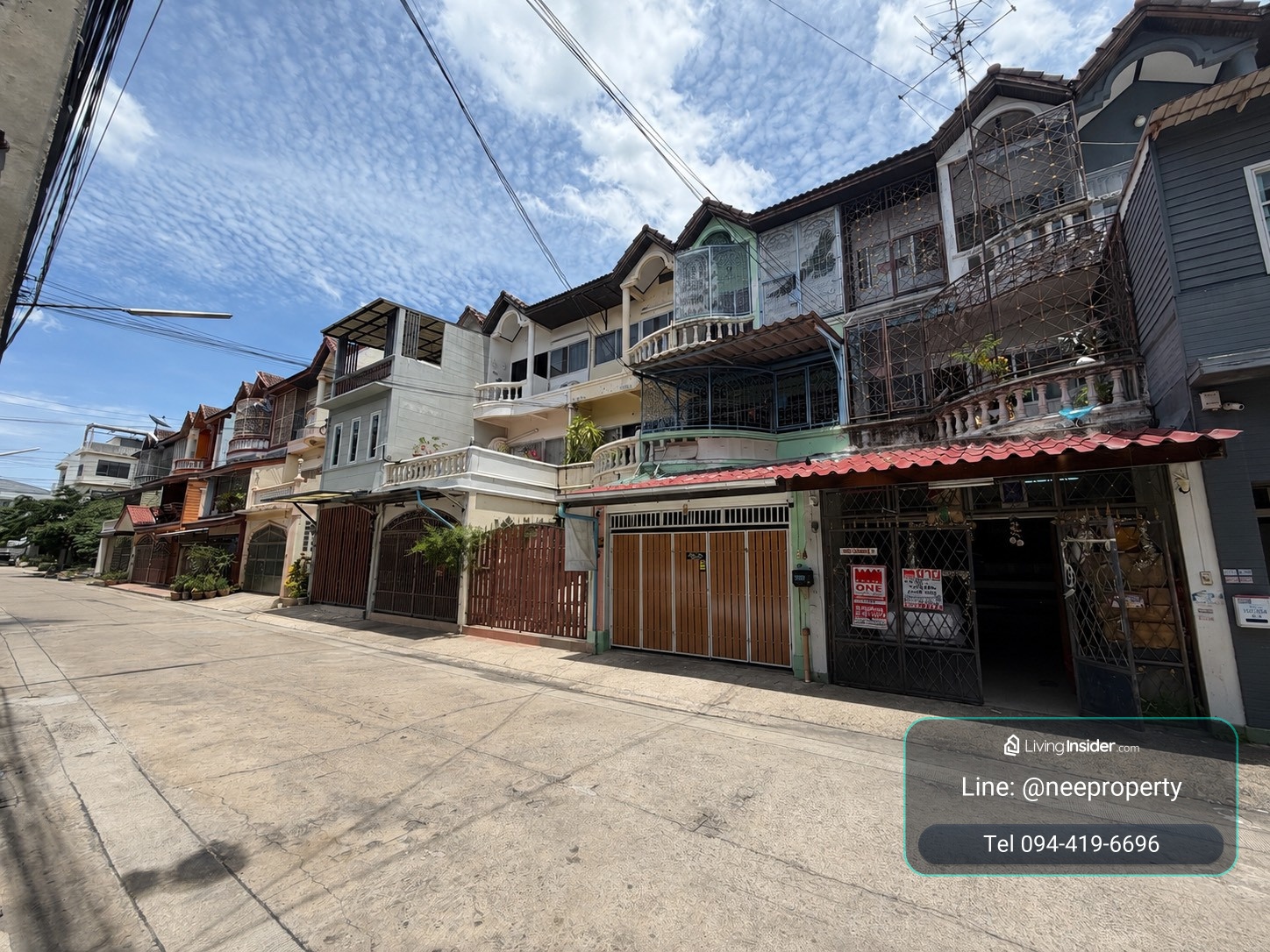 For sale cheap, 3-story townhome, Soi Pracha Uthit 33, Suksawat Suan Thon Village. This price is not easy to find. – รูปที่ 2