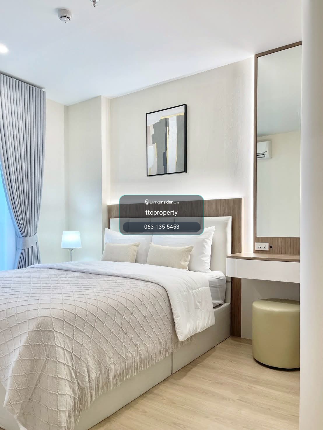 🤍🤎White Room , Life Rama4 Asoke 1 bed 33 Sqm Fullyfurnish 26,000- 🤎🤍 – รูปที่ 4