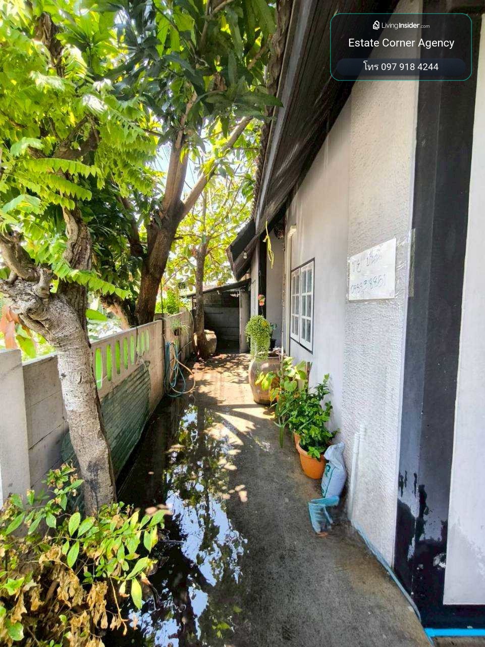 97901 - For sale, one-story townhouse, corner room, 29 sq m, Papassorn Villa Village, Phutthamonthon Sai 5, good location, near Mahidol University, Salaya, has tenants with income. – รูปที่ 2