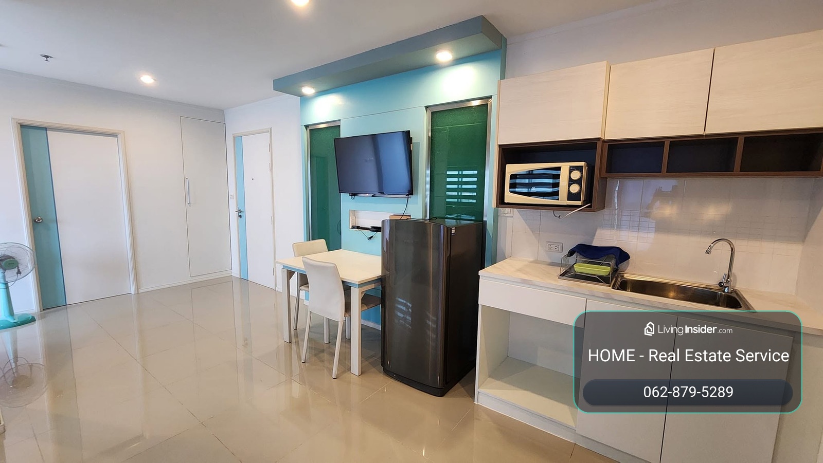 Lumpini Park Beach Jomtien / 2 Bedrooms (FOR RENT), ลุมพินี พาร์ค บีช จอมเทียน / 2 ห้องนอน (เช่า) KP115 – รูปที่ 4