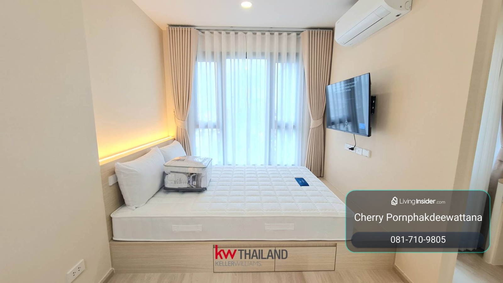 🔥🔥ปล่อยเช่าด่วน คอนโด Aspire Vibha - Victory ห้องใหม่ บิวท์อินทั้งห้อง  ใกล้อนุสาวรีย์ชัย‼️ – รูปที่ 2