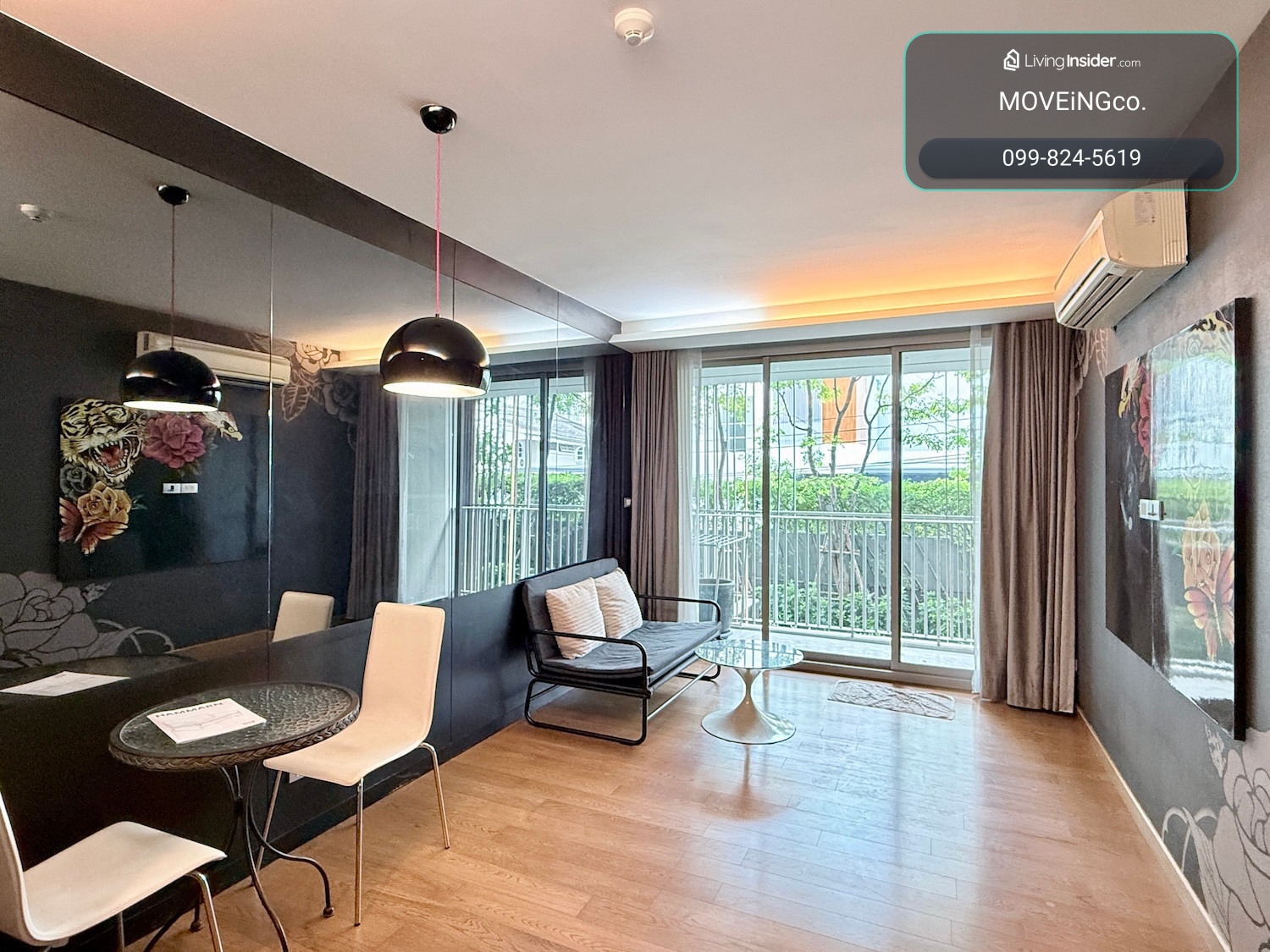 คอนโด 2 ห้องนอน วิวสวน ตึก low-rise ย่านพร้อมพงษ์ – รูปที่ 2