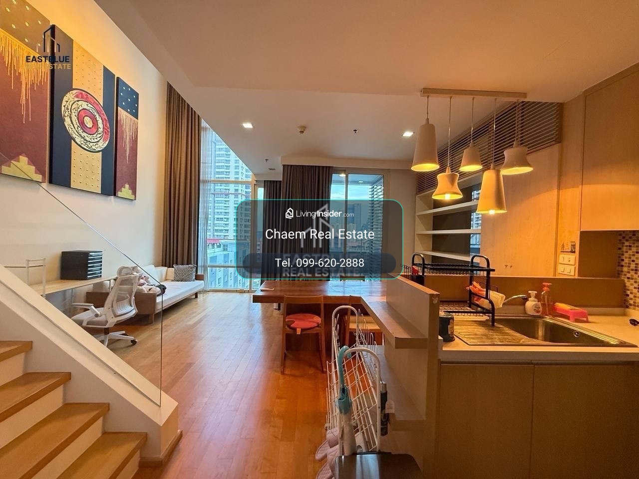***พร้อมเข้าอยู่*** ให้เช่าด่วน Duplex 1bed 2bath ราคาดีสุดในตึก วิวสระว่ายน้ำ  | ** สนใจติดต่อเอเจ้นท์ประจำโครงการ K.เฌอ 099-620-2888 ** – รูปที่ 4