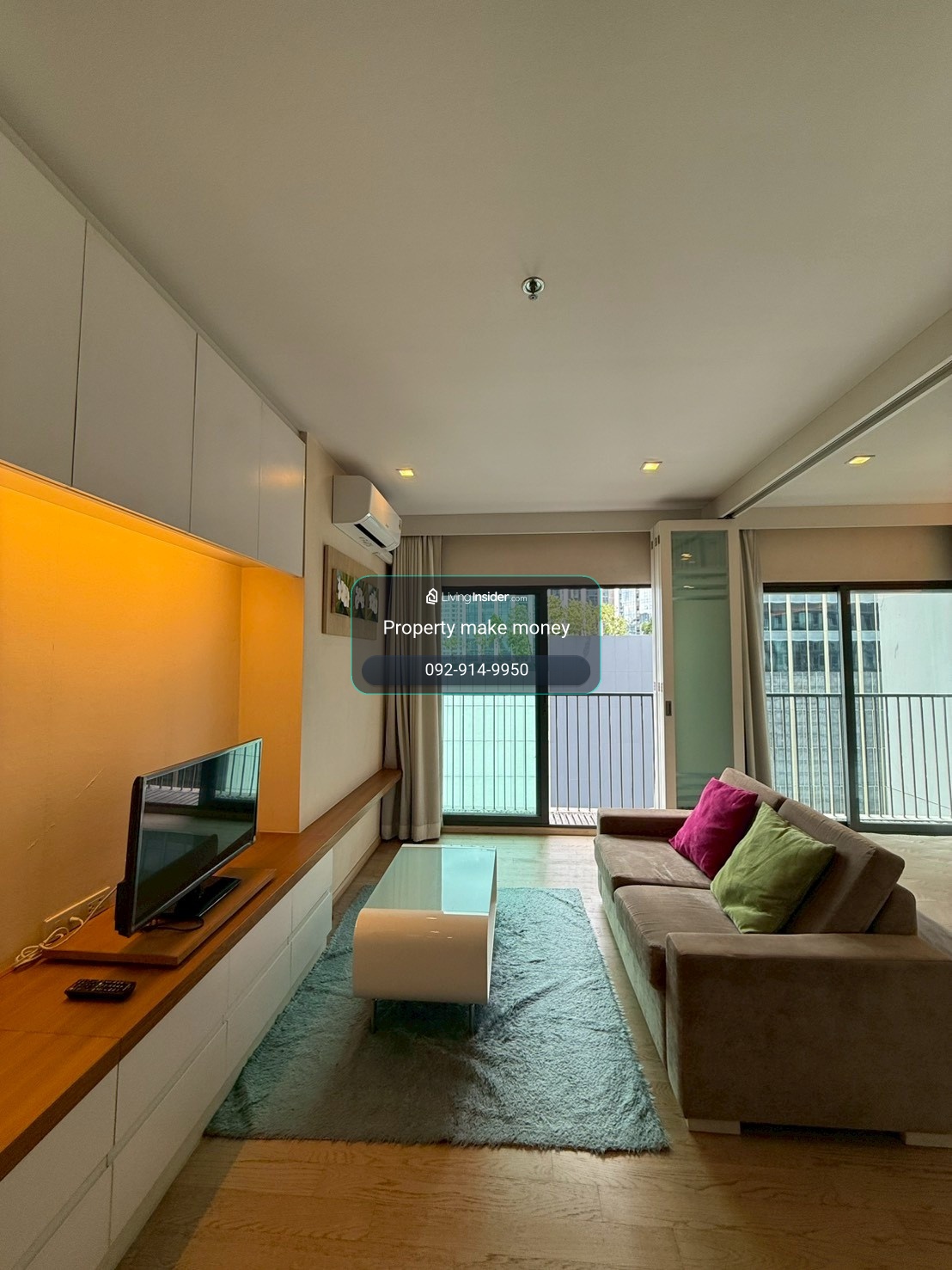 Relax in Style at Noble Remix Thonglor 🛁🌿 ห้องกว้าง 50 ตร.ม. ครบทุกฟังก์ชันการอยู่อาศัย – รูปที่ 2