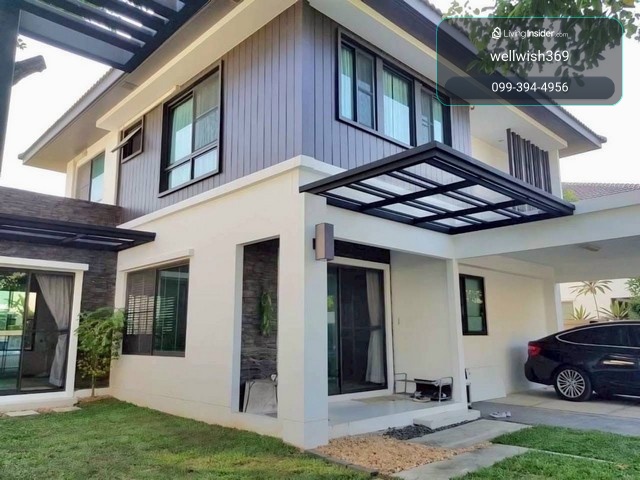 ให้เช่าบ้านเดี่ยว ชั้นมัณฑนา บางนา กม.7 4ห้องนอน 3ห้องน้ำ ตกแต่งสวยเฟอร์เจอร์เครื่องใช้ไฟฟ้าครบ **ใกล้เมกะบางนาและ โรงเรียนนานาชาติ – รูปที่ 2