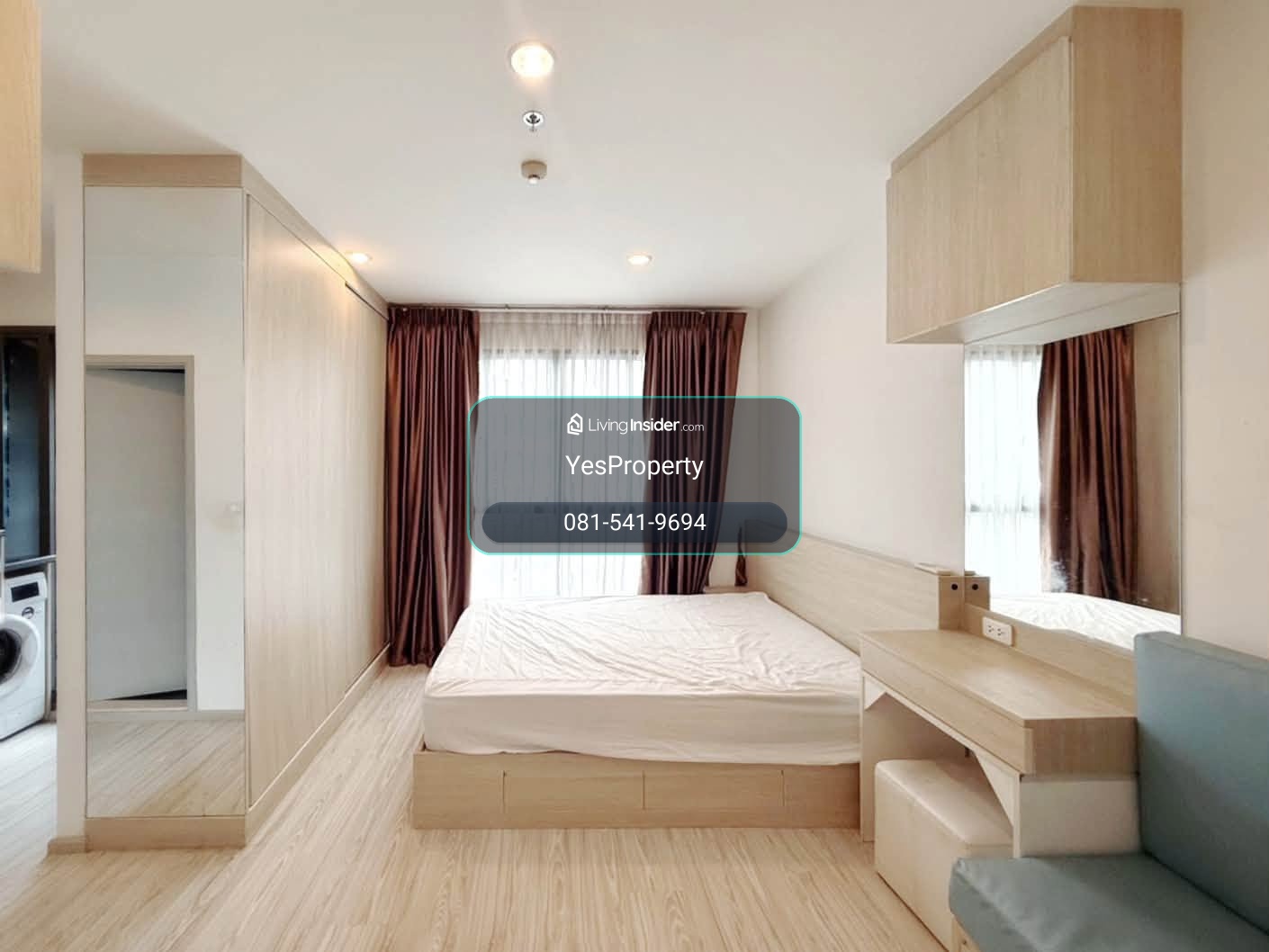 เช่า Studio ห้องนอน 1 ห้องน้ำ ไอดีโอ โมบิ สุขุมวิท อีสท์เกต | Ideo Mobi Sukhumvit Eastgate  – รูปที่ 3
