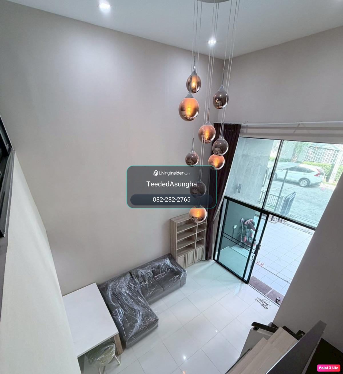 หลังมุม 28.4ตรว 6นอน5น้ำ ทาวน์โฮม 3.5 ชั้น บ้านกลางเมือง วิภาวดี   – รูปที่ 2