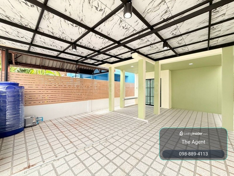 2-story townhouse for sale, Amornsap Village, Liap Waree 25, area 24.3 sq m, 4 bedrooms, 2 bathrooms, comfortable, ready to move in immediately. – รูปที่ 2