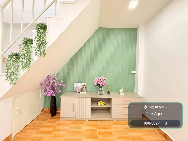 2-story townhouse for sale, Amornsap Village, Liap Waree 25, area 24.3 sq m, 4 bedrooms, 2 bathrooms, comfortable, ready to move in immediately. – รูปที่ 4