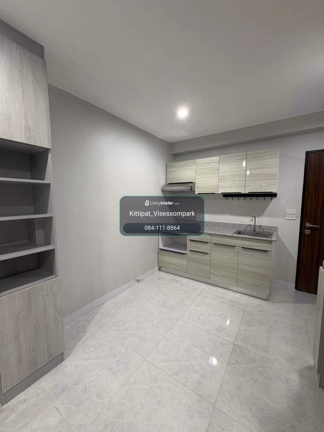 Renovated ใหม่  35.00 ตร.ม. ชั้น 19 18,000 บาท เครื่องใช้ไฟฟ้าครบ  ❤️💚 – รูปที่ 2