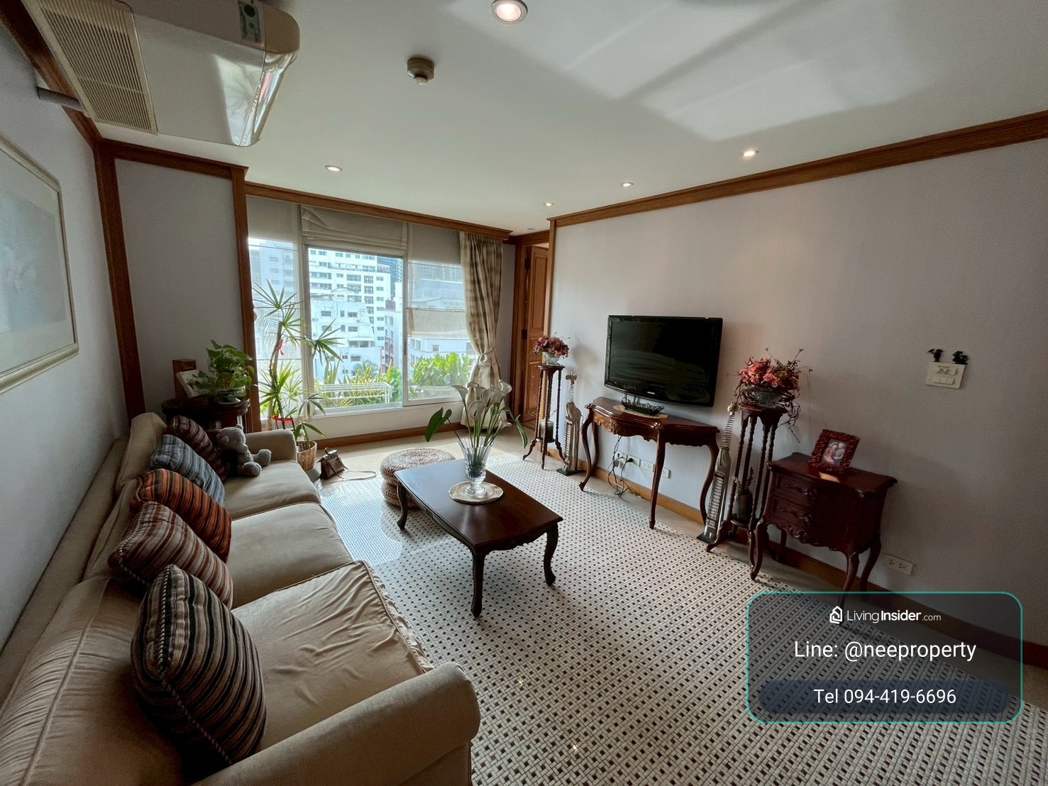 ขาย Penthouse ห้องขนาดใหญ่ ใจกลางซอยร่วมฤดี 3 | Navin Court Condo (Low Rise) พร้อมอยู่ – รูปที่ 2