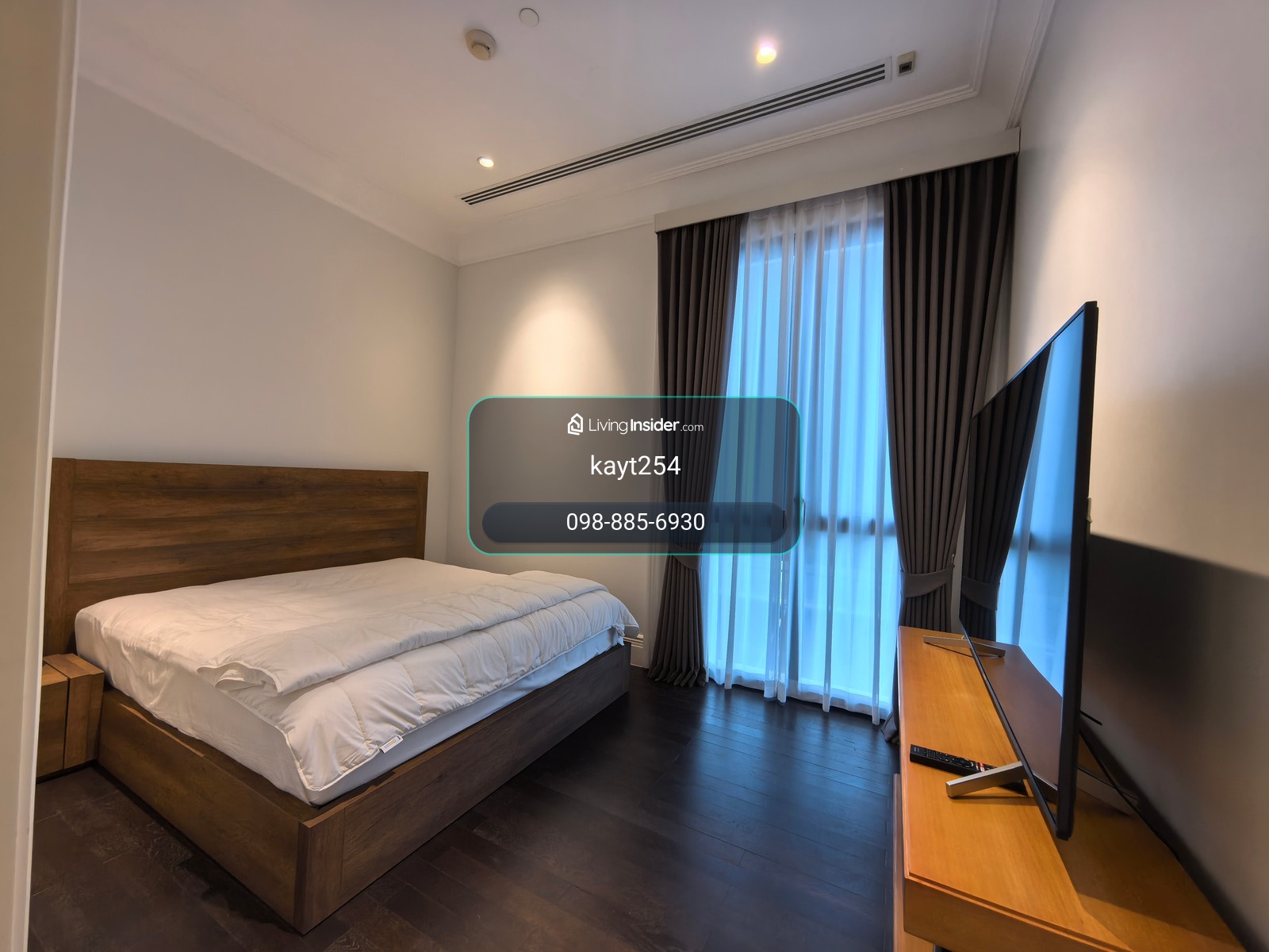 ความหรูหราเหนือกาลเวลาที่ 98 Wireless, ห้องพัก 2 ห้องนอนสุดสง่างามให้เช่า – รูปที่ 4
