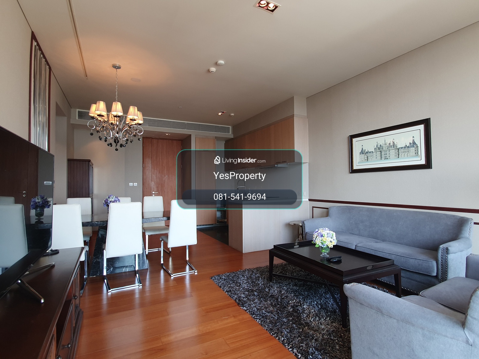 เช่า 2 ห้องนอน 2 ห้องน้ำ เดอะ สุโขทัย เรสซิเด้นซ์ | The Sukhothai Residences – รูปที่ 3