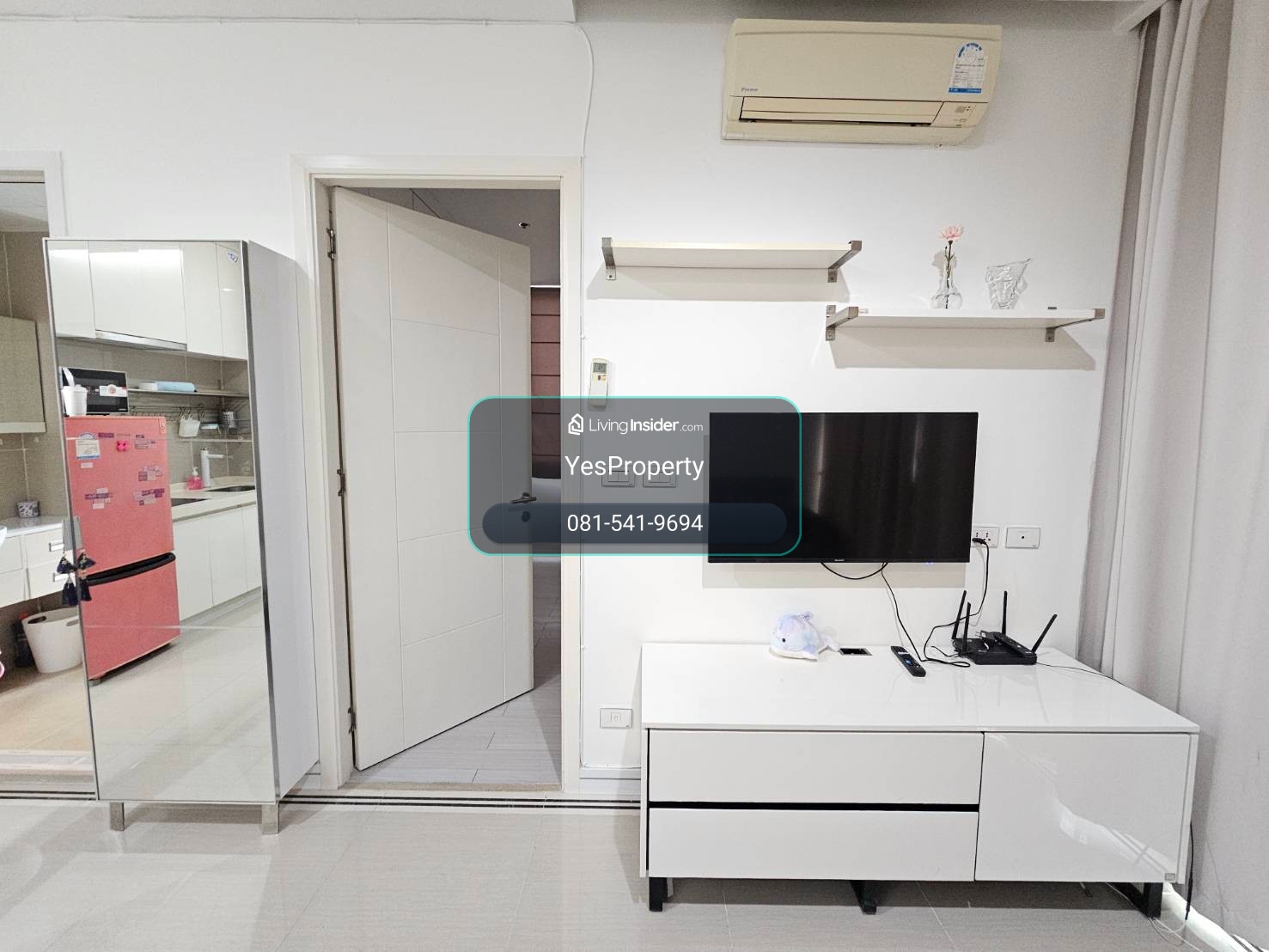 ห้องทาสีใหม่ เช่า 1 ห้องนอน 1 ห้องน้ำ ที. ซี. กรีน พระราม 9 | TC Green Rama9 – รูปที่ 4