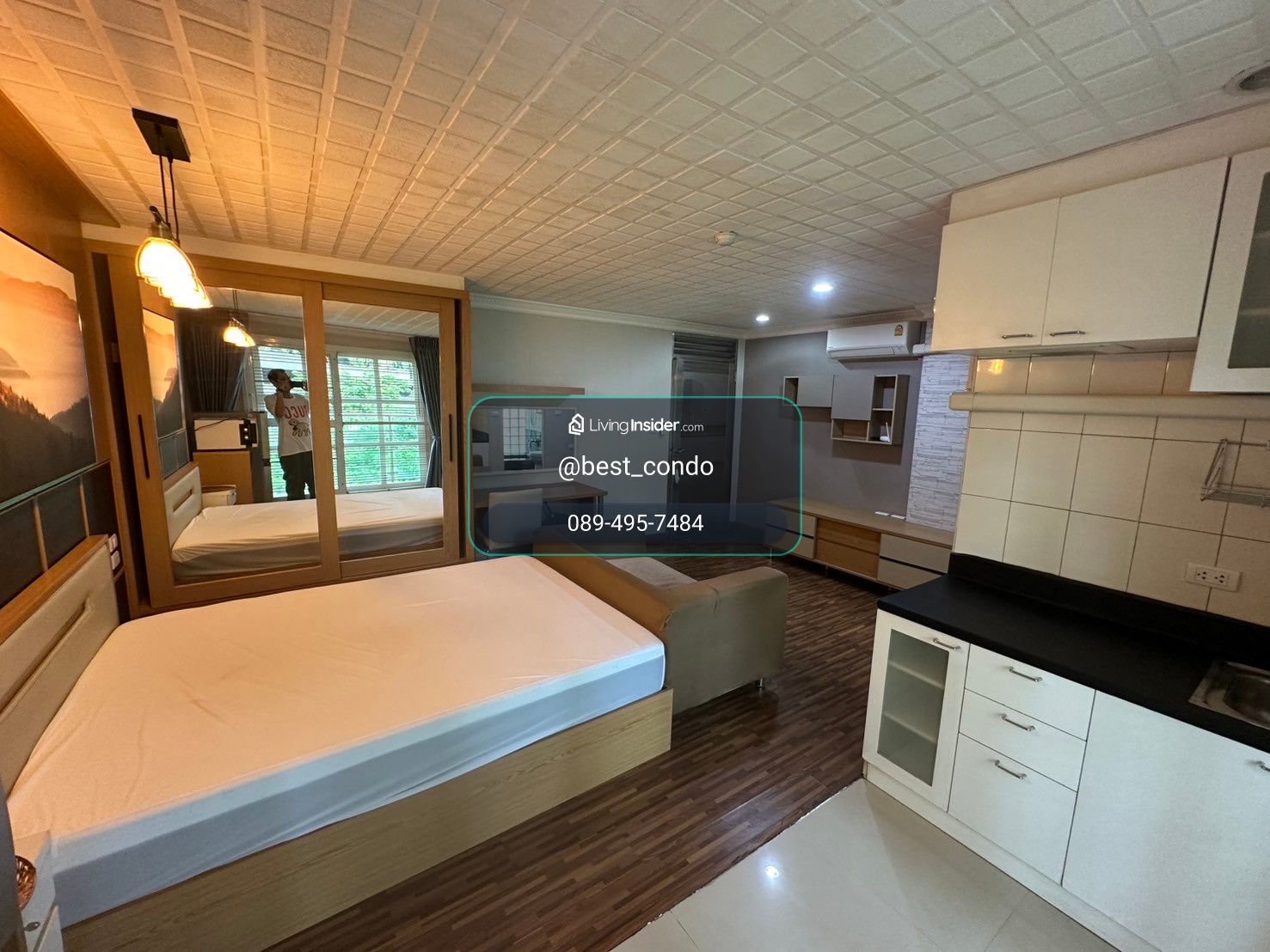 ขาย Modern sweet home condo🚝MRT พระราม 9 (หลัง Belle grand rama9) สนใจแอดไลน์ @best_condo – รูปที่ 3