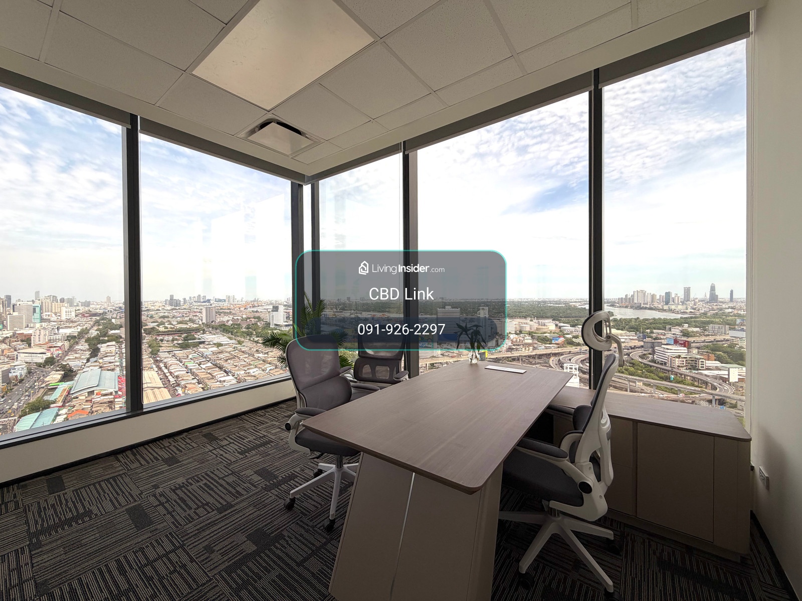 Serviced Office ใหม่, วิวแม่น้ำ, 200ม.จาก MRT คลองเตย – รูปที่ 4