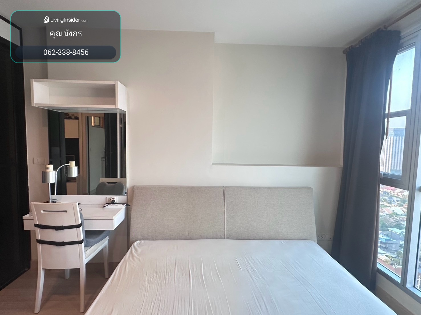 For rent, 1 bedroom, high floor, size 40 sq m, price 15,000 baht, call to make an appointment 0808144488 – รูปที่ 4