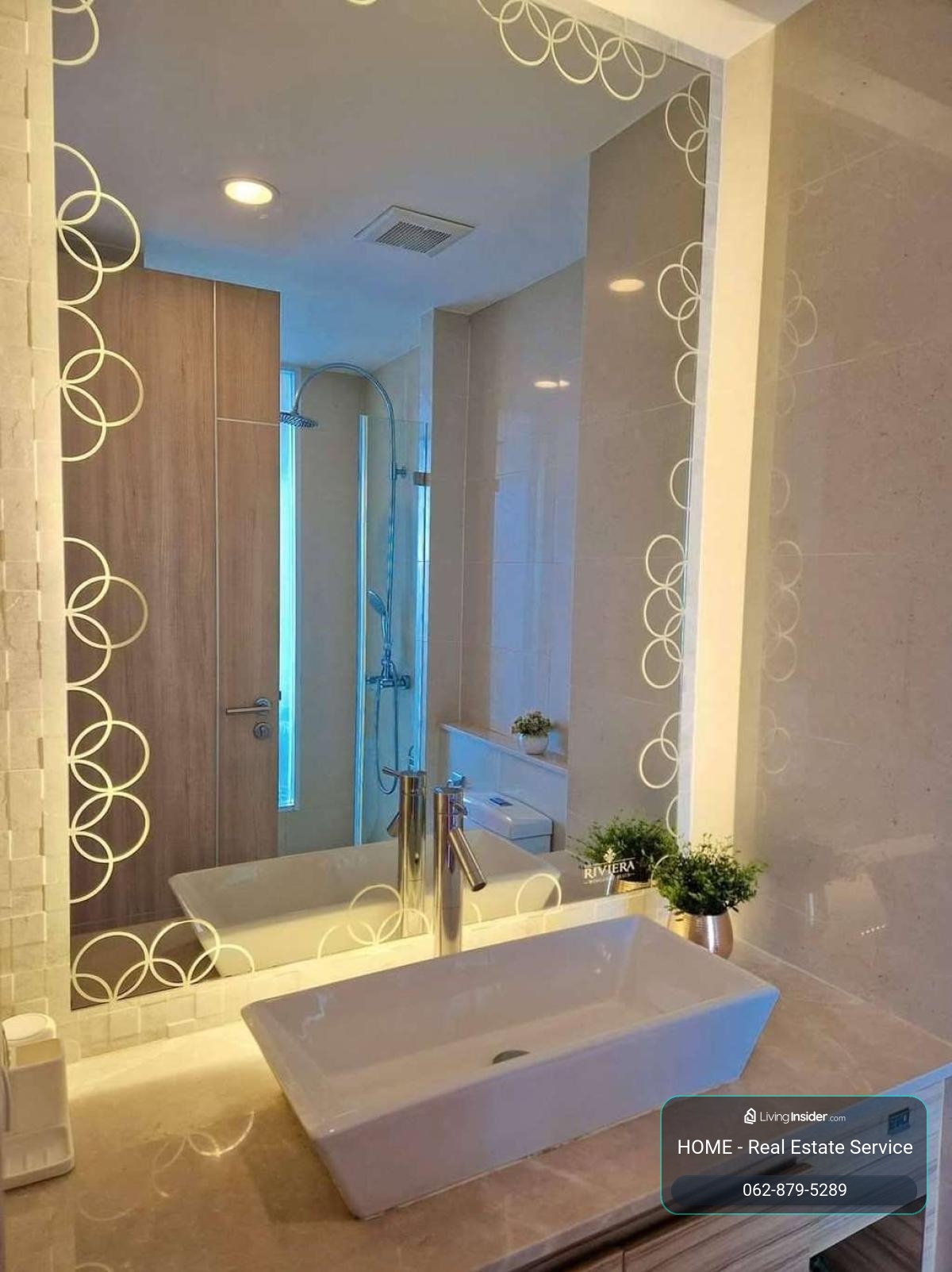 The Riviera Wong Amat Beach / Studio (FOR RENT), เดอะ ริเวียร่า วงศ์อมาตย์ บีช / ห้องสตูดิโอ (ให้เช่า) KP134 – รูปที่ 3