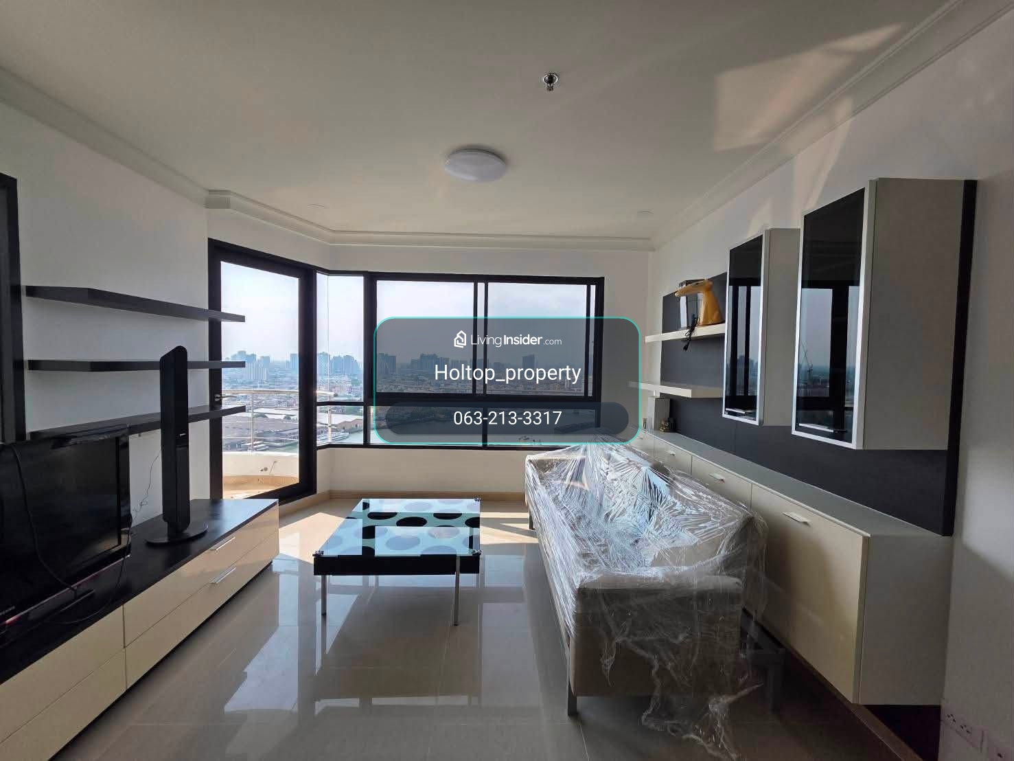 #E1055💕060769 ให้เช่าคอนโด Supalai Casa Riva (อาคาร Fonte 1) – รูปที่ 4