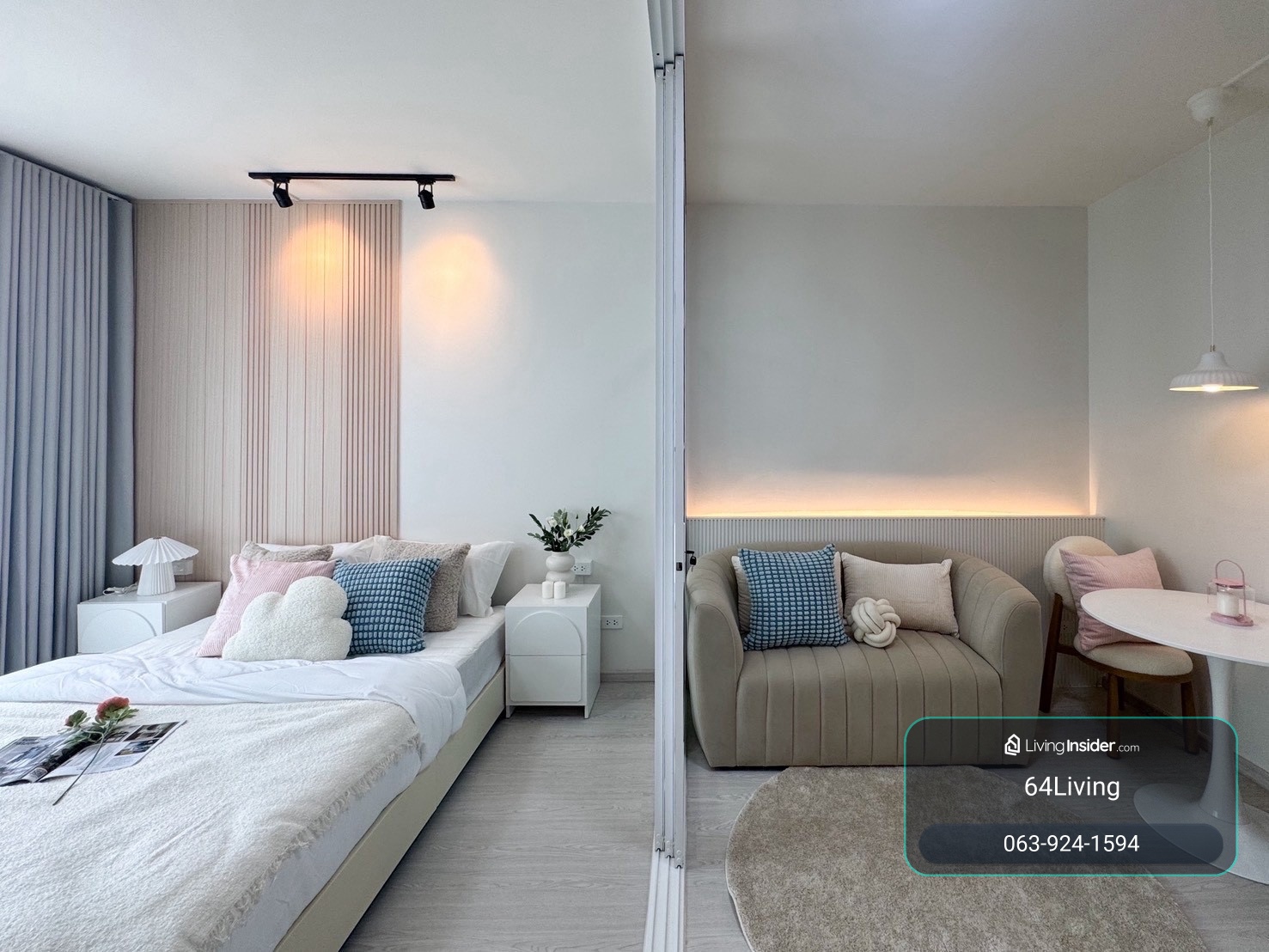 รีโนเวทใหม่! BU Condo โชคชัย 4 แต่งสวยสไตล์ Muji เฟอร์ครบ เพียง 1.59 ล้าน – รูปที่ 4