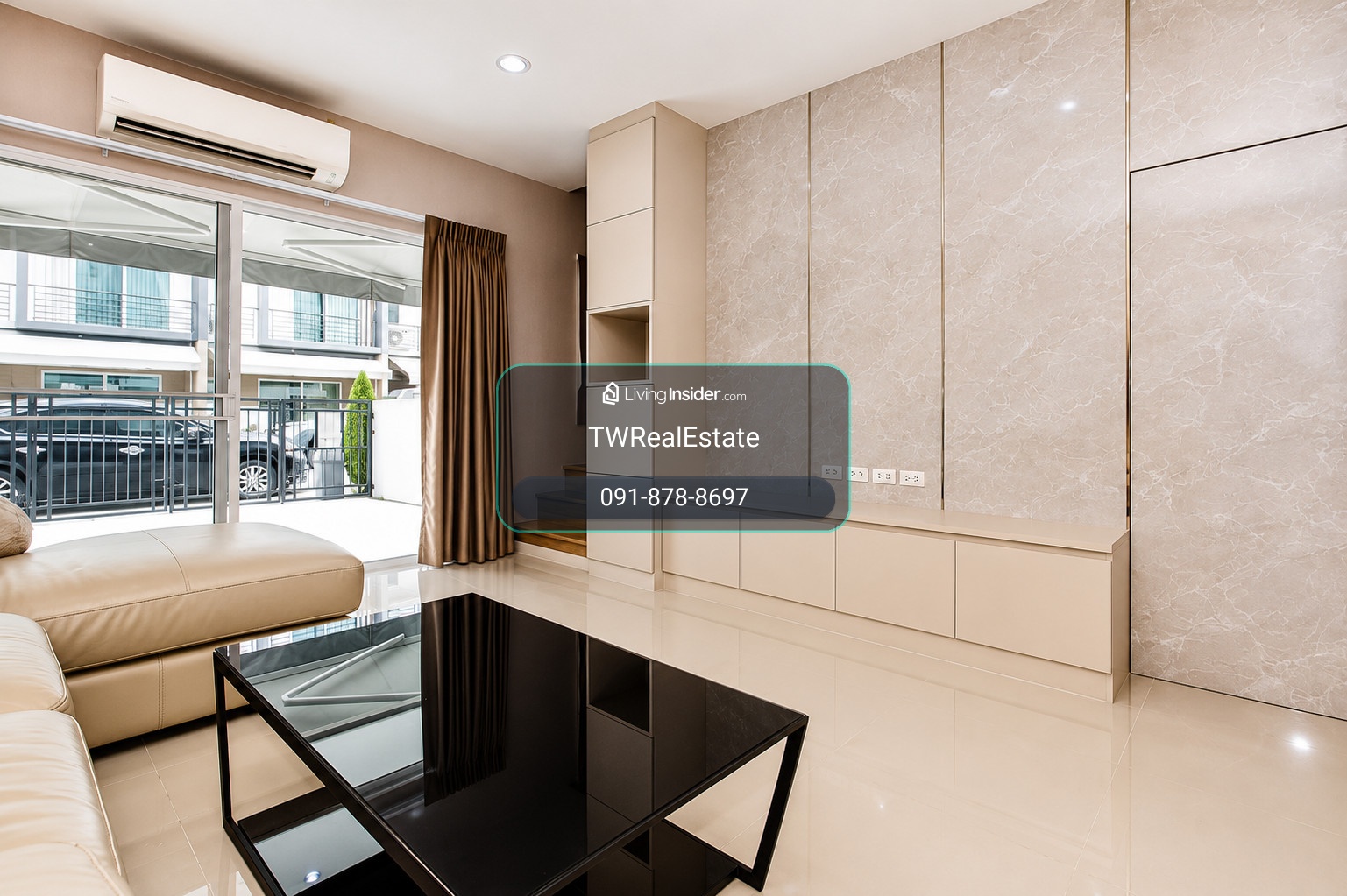 ขายทาวน์โฮม 3 ชั้น Baan Klang Muang Sukhumvit 77 บ้านพร้อมอยู่ ทำเลอ่อนนุช–พัฒนาการ ใกล้ BTS อ่อนนุช เพียง 2 กม. พร้อม Built-in – รูปที่ 3
