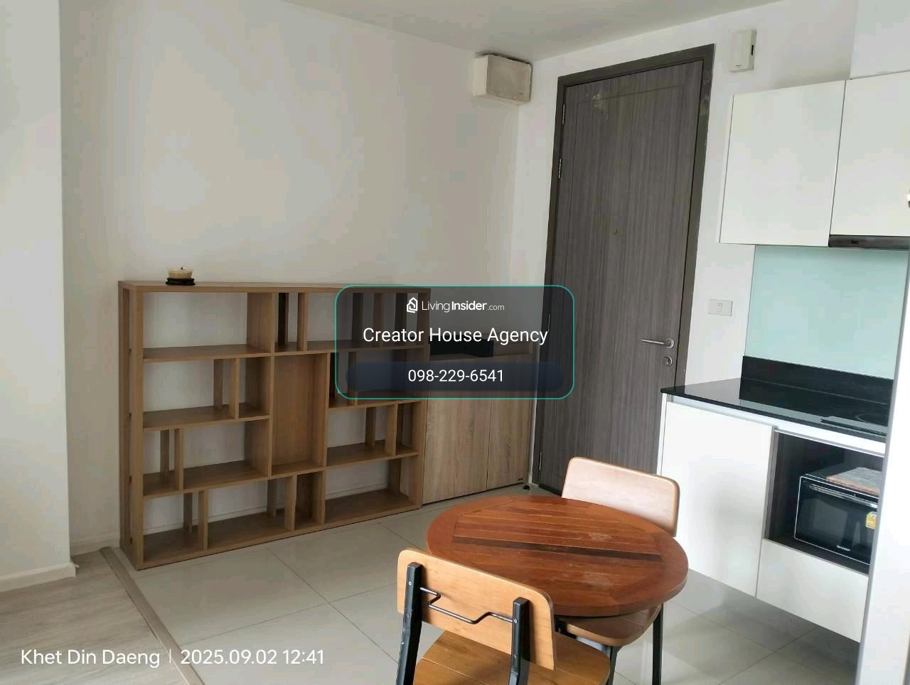 Condo for rent next to Ratchada Road 🌈Quinn condo 🌈MRT Sutthisan – รูปที่ 3