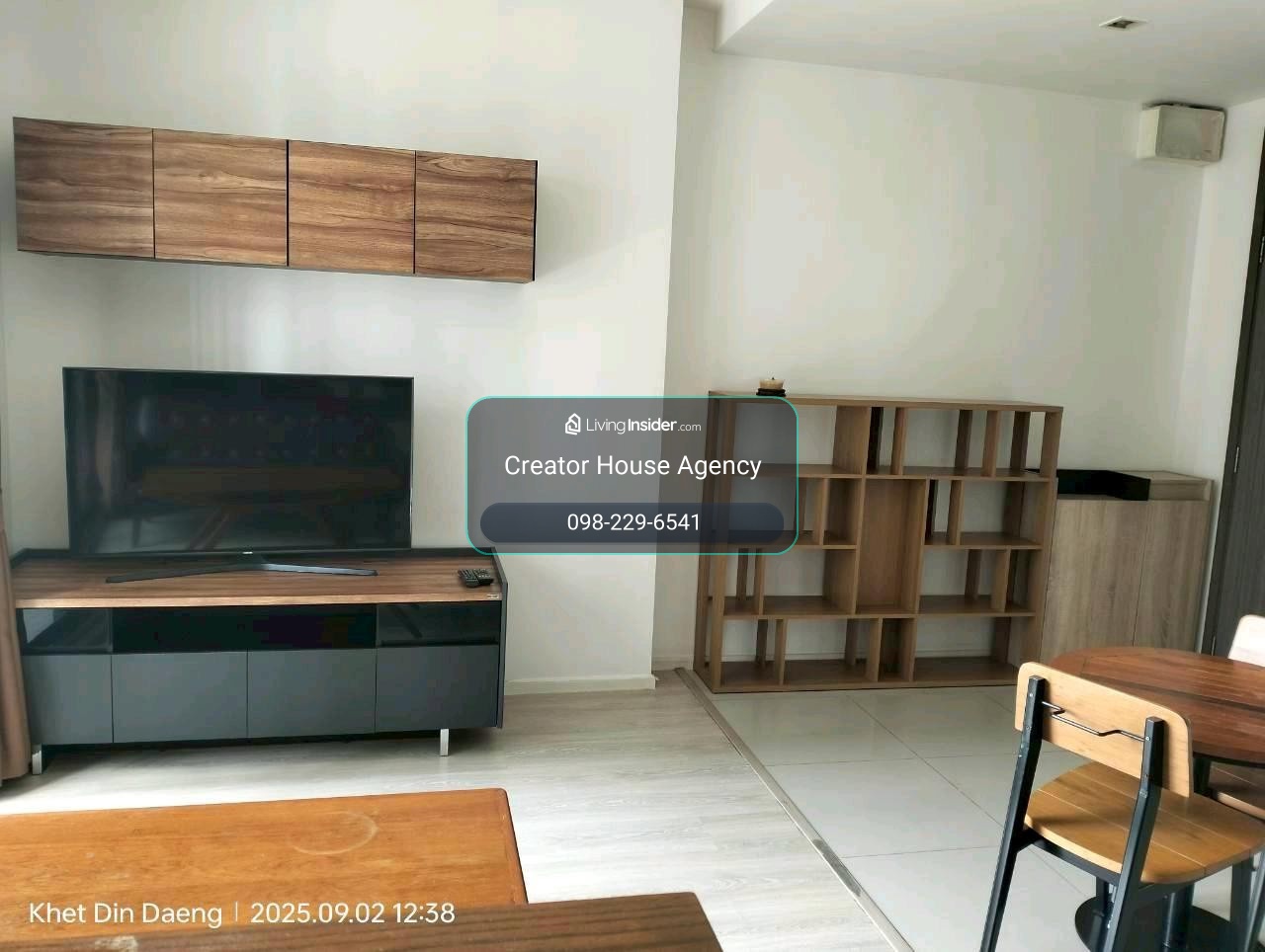 Condo for rent next to Ratchada Road 🌈Quinn condo 🌈MRT Sutthisan – รูปที่ 4