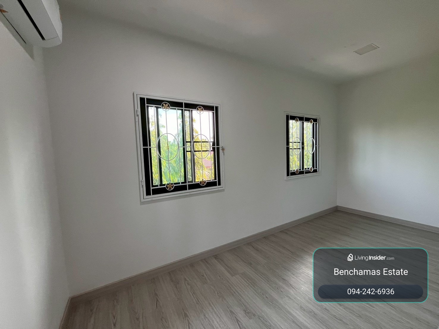 🔥 2-story townhome for sale, Phatra Private 2 Phase 3 Village, Phatra Private 2 Phase 3, house on the edge of the house, spacious area, very quiet ✨ Free air conditioning included. – รูปที่ 4