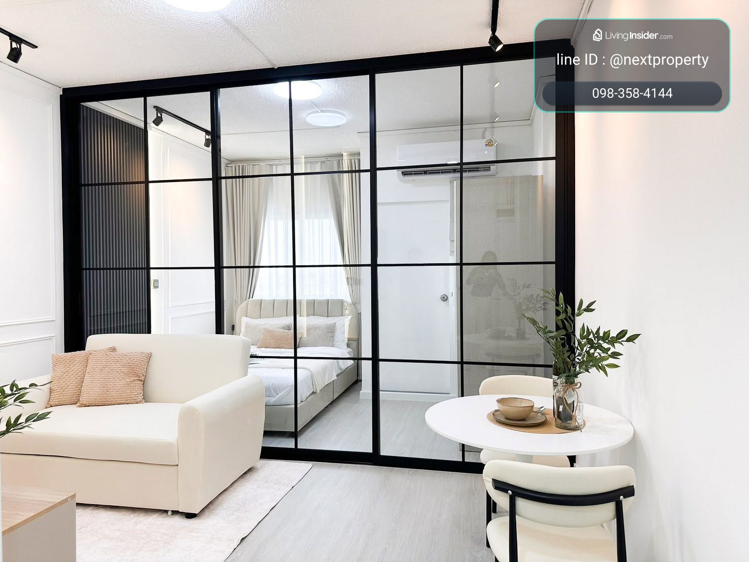 ขายคอนโด บ้านสวนซื่อตรง ห้องสวย พร้อมเฟอร์นิเจอร์ใหม่หมด – รูปที่ 4