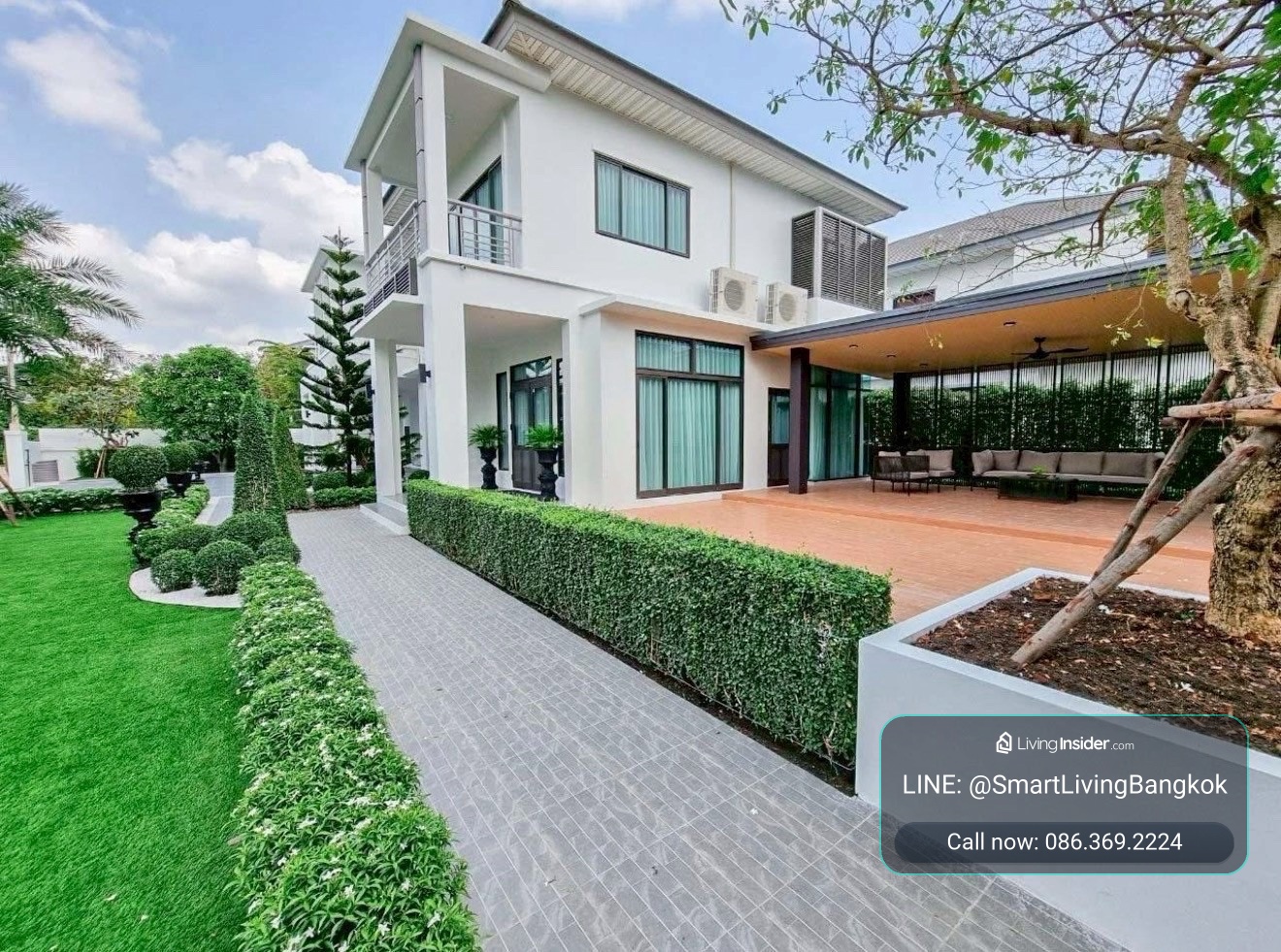 บ้านเช่าหรู Perfect Masterpiece สุขุมวิท 77 หลังมุม พื้นที่ใหญ่ ใกล้สนามบินสุวรรณภูมิ รองรับสัตว์เลี้ยง – รูปที่ 3