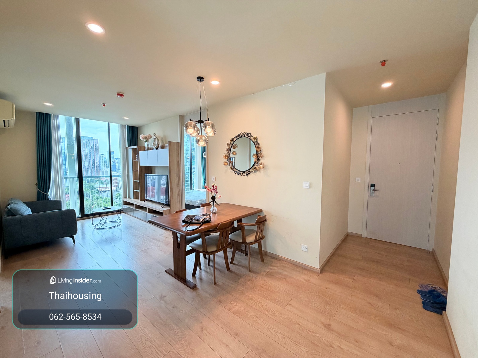 🚩A195 ให้เช่า 2 ห้องนอน 2 ห้องน้ำ Noble Recole Sukhumvit 19  – รูปที่ 4