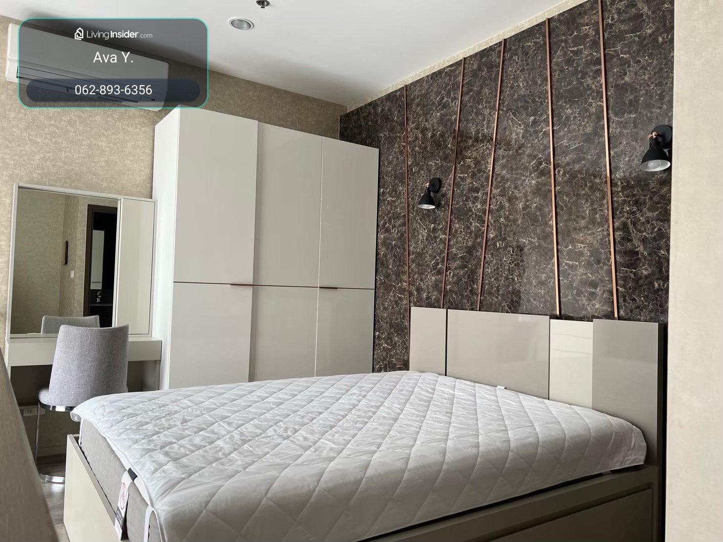 Condo For Rent🏠IDEO MOBI ASOKE 35sqm 32floor 🔷Room Duplex – รูปที่ 4