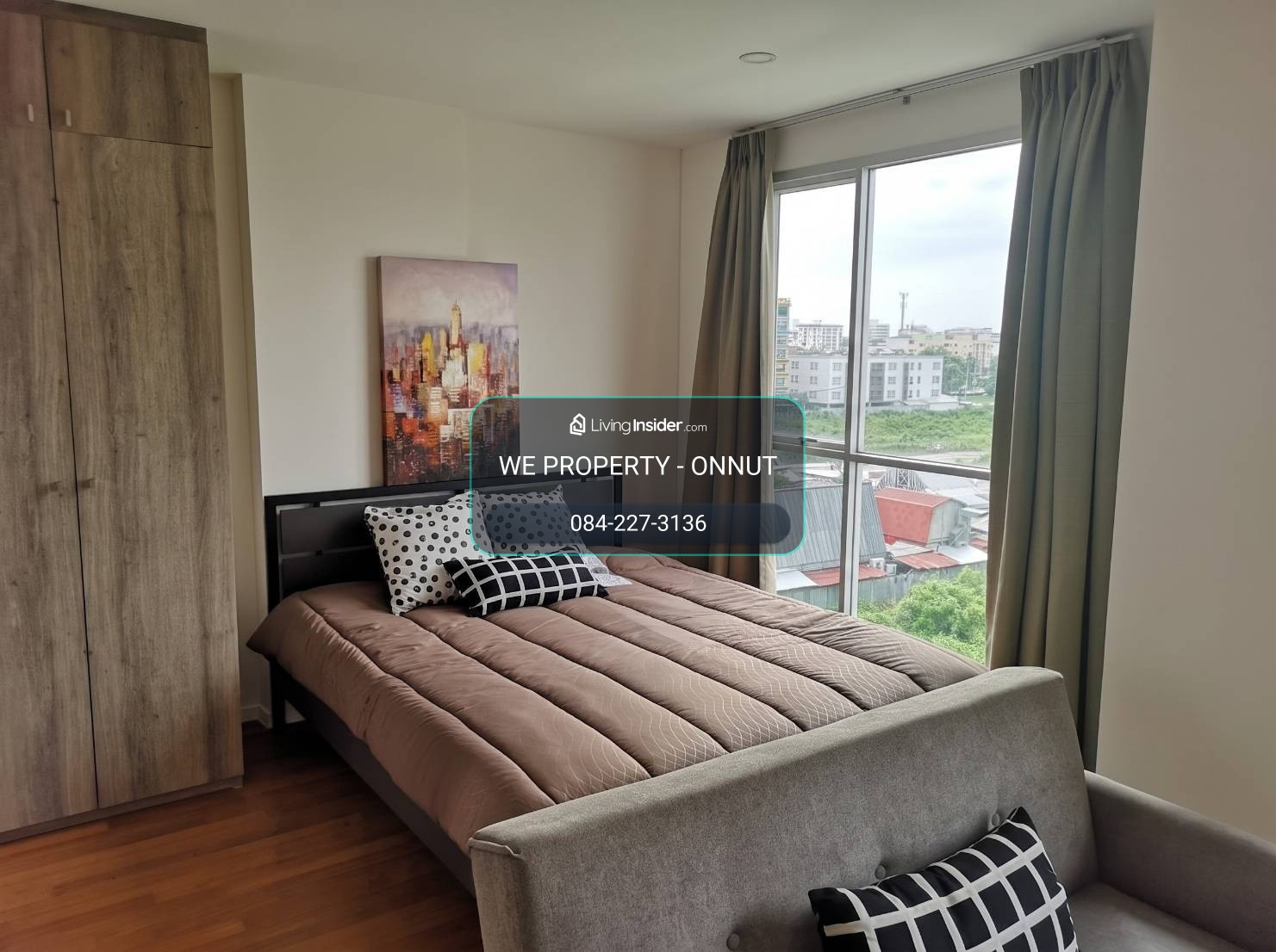 Price lower than market, fully furnished room, city view, best value!!⭐️Lumpini Place Bangna KM.3 (Lumpini Place Bangna KM.3) – รูปที่ 3