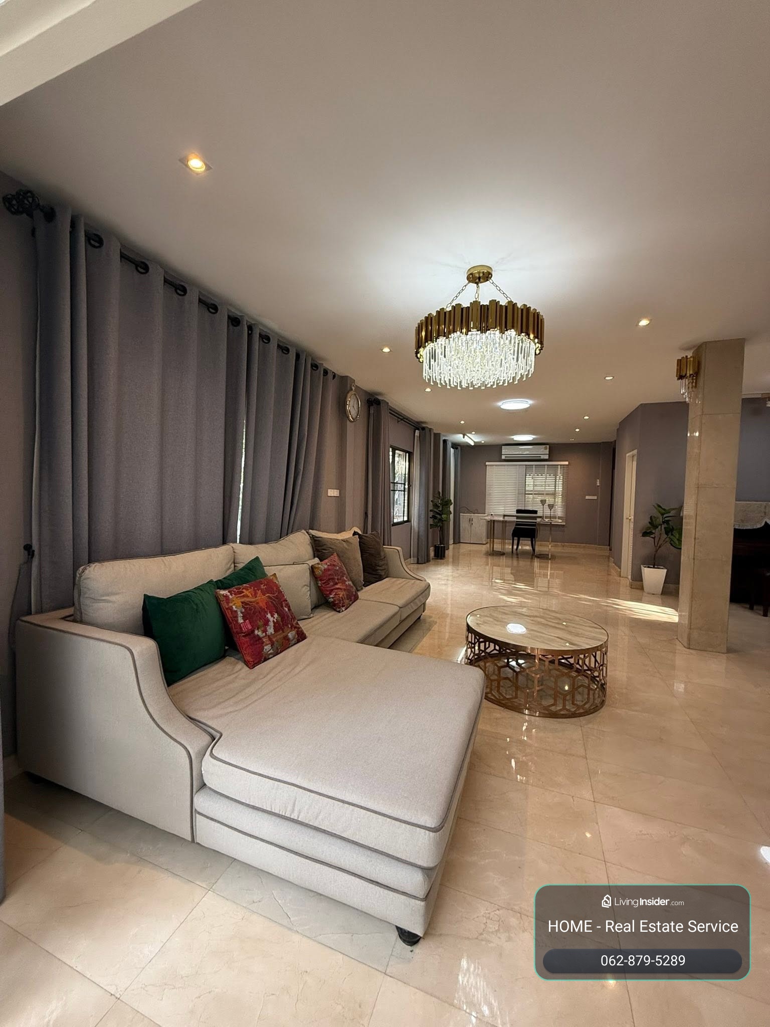 Tararom Huamark / 3 Bedrooms (FOR RENT), ธารารมณ์ หัวหมาก / 3 ห้องนอน (เช่า) BZD236 – รูปที่ 2