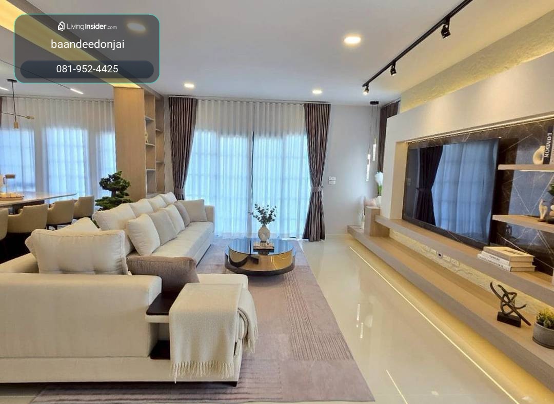 ให้เช่าบ้านเดี่ยว Centro Bangna (65 ตร.ว.) 4 นอน 5 น้ำ ใกล้เมกาบางนา – รูปที่ 2