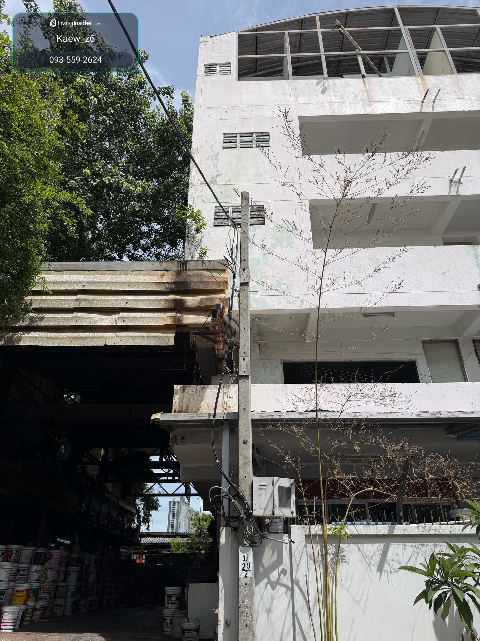 Land for sale with buildings, Soi Theparak 16, good opportunity for investors. Business  or those who are looking for land in a potential location in the heart of the business district – รูปที่ 3
