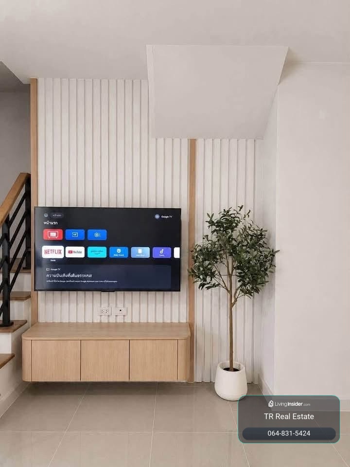 Townhome for Rent – Pleno Sukhumvit – Bangna 3 (พลีโน่ สุขุมวิท – บางนา 3) | 3 Bed 2 Bath | 18 sq.wah | 2 Parking | Bangna | 38,000 THB/month | LINE: @500vvzzy | Ref: TR0103 – รูปที่ 2